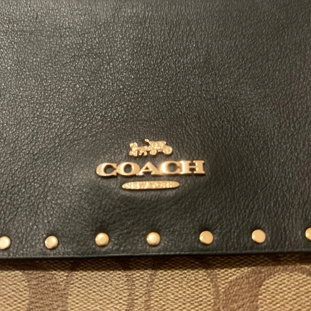 Coach Black and Brown Women's Bag - Picture 2 of 11